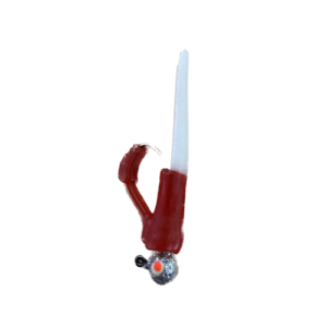 Snagless Rippertail, 8 Pack, Red White